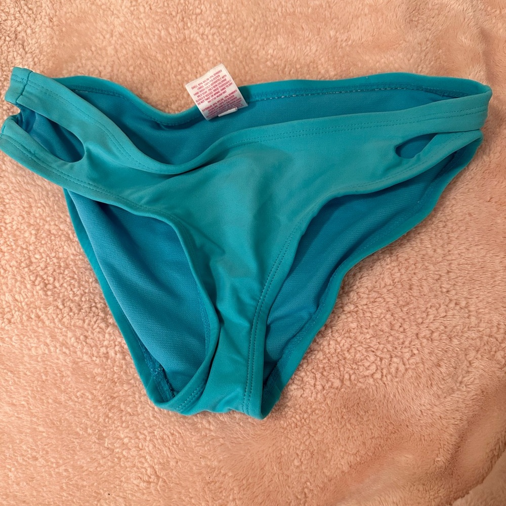Cute blue bikini bottoms